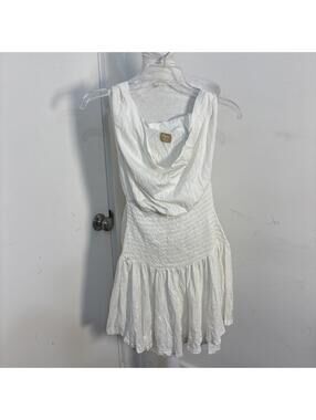 Free People Free-Est Scorching Hot Mini Dress Smocked Off The Shoulder S New